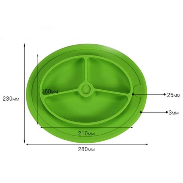 high quality EXW price custom logo design durable placemat kitchen silicone