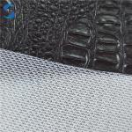 Custom Synthetic PVC Leather Fabric Crocodile Skin Water Resistant Fabric For