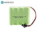 4.8V Nickel-Metal Hydride Battery 2800mAh Rechargeable AA Battery Packs