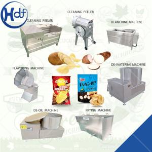 Wholesale SS Potato Chips Fully Automatic Machine Frozen Fries Processing Machine from china suppliers