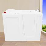 Acrylic walk in bathtub for elder disable people with hand shower