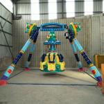 Amusement Rides Giant Frisbee Ride , 6 Riders Mini UFO Frisbee Ride 360 Degree