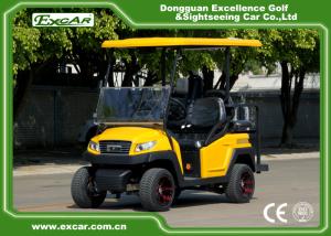 Wholesale Yellow Electric Hunting Carts With Roof &amp; Windshield , Max Speed 25 km/h from china suppliers
