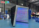 Portable Inflatable Vogue Photo Booth With LED Tube Lights Party Wedding Decor
