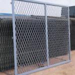 Customizable Security Barbed Wire Prison Fence 1.8-2.4m Height