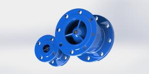 Wholesale Anti Water Hammer Check Valve , Ductile Iron Quiet Check Valve from china suppliers