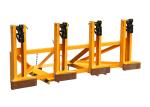 DG2000C Forklift Mounted Drum Grabber Double Eagle-Grip 4 Drums Load Capacity