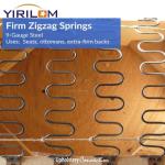 27" Sofa Upholstery Spring Replacement With Z Clips Wire For Furniture Chair