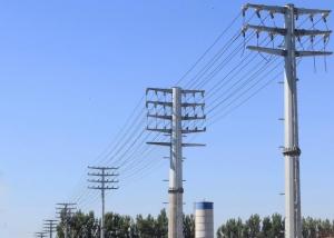 Wholesale 7m Electrical Power Pole 12 Sides Shape Low Voltage Steel Tubular from china suppliers
