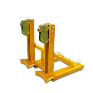 Wholesale Double Bucket Drum Grap For Forklift Hydraulic Grabber Forklift Attachment from china suppliers