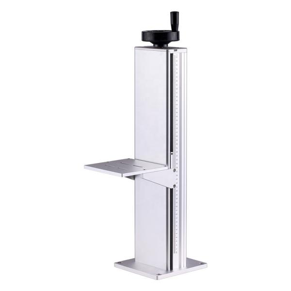 Practical 500mm Fiber Stand Column , Aluminum Alloy Laser Marking Machine Parts