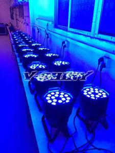 Wholesale 18Watt x 18pcs Rgbwauv 6 in 1 Zoom Led Par Dj Light With 15-60 degree Zoom Angle from china suppliers