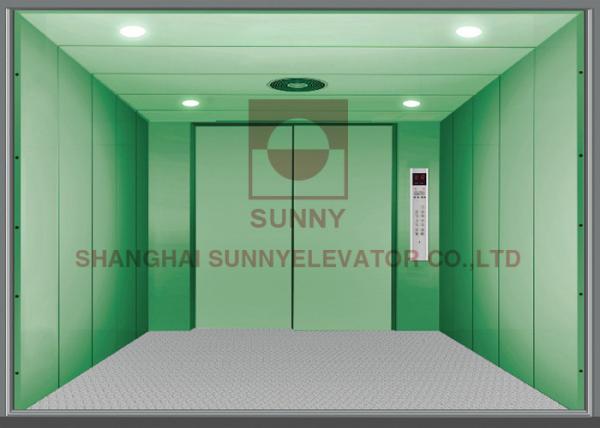 Quality Painted Steel Freight Elevator Industrial Elevator Lift Capacity 630kg 0.5m/S for sale