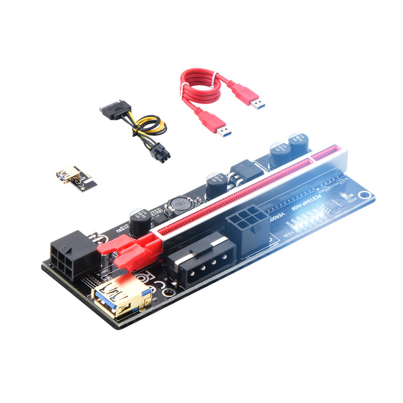 010S Cable Pcie Riser Cards , Riser V009s Plus USB extension cable