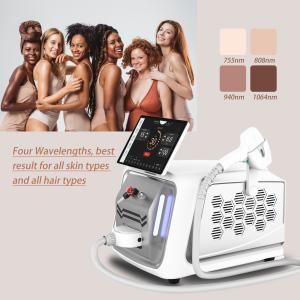 Wholesale NO Q-Switch 755nm 808 nm Diode Laser Hair Removal Machine with Optional Spot Size from china suppliers