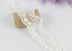 Embroidered Graceful Cotton Lace Trim Neeting Edging For Girl's Dress 2.5CM