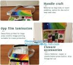 image custom w cut design christmas laminated pp non woven bag, China eco