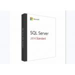 China PC Computer SQL Server 2014 Standard License Digital License / Package for sale