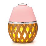 Home BamBoo Flame Lamp 150ml Wood Aromatherapy Diffuser