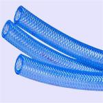 Flexible / transparent pvc clear hose / pvc fiber braided reinforced water hose
