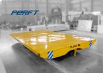 material handling transport wagon on rail for shipbuilding plant transport