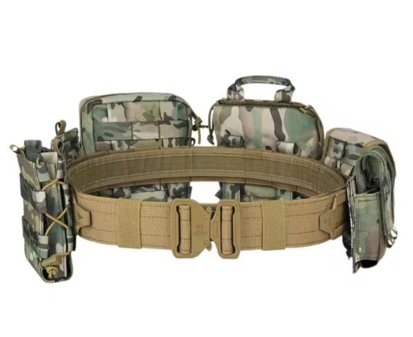 Equipo Tactico Adjustable Molle Bag 6 Pieces Set Polyester Camouflage Tactical