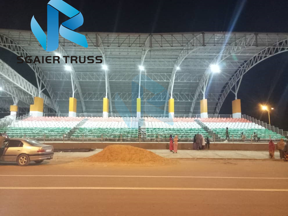 Temporary 2 - 20 Rows Steel Grandstand Chair System For University Event