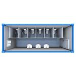 20FT/40FT Steel Container House/Home Mobile Toilet for Affordable Modular Living