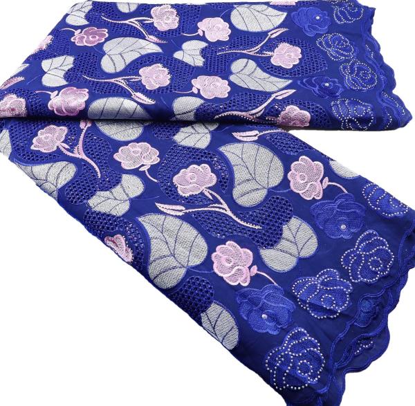 2023 Newest design swiss voile lace good quality swiss voile cotton lace fabric