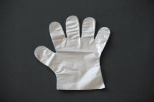 Wholesale Polyethylene Food Grade Disposable Gloves Clear How Density Polyethylene Material from china suppliers