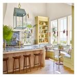 Modern Style Warm Colour Solid Wood Kitchen Cabinets with Classic Shaker Style