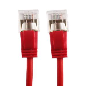 Wholesale 500MHZ FTP Cat6a Copper Patch Cords Extra Slim STP Slim Ethernet Patch Lead from china suppliers