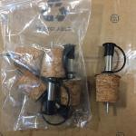 Hot Sale Cork Stainless Steel Oil/Wine Pourer with Cork Stopper, Good Quality