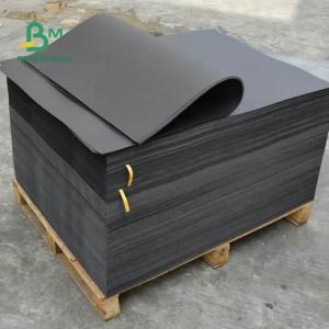 Wholesale Virgin Pulp Solid Black Paper 100g 120g High Burst Resistance For Shopping Bag from china suppliers