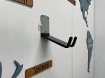 Wall Mounted Indoors and Outdoors Bike Storage Brackets with Single-side