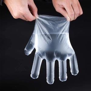 Wholesale Transparent Food Grade Disposable Plastic Gloves For Cooking And Cleaning Food Processing from china suppliers