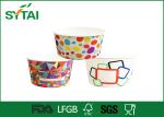 Printing ice cream cups paper Personalized Cold Food disposable ice cream