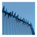 Modern Stylish Iron Garden Security Fence 358 Anti-Climb Malaysia Clear Vu Mesh