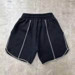 Custom Jogger Logo Gym Shorts High Quality Cotton Running Sports Pull Rope
