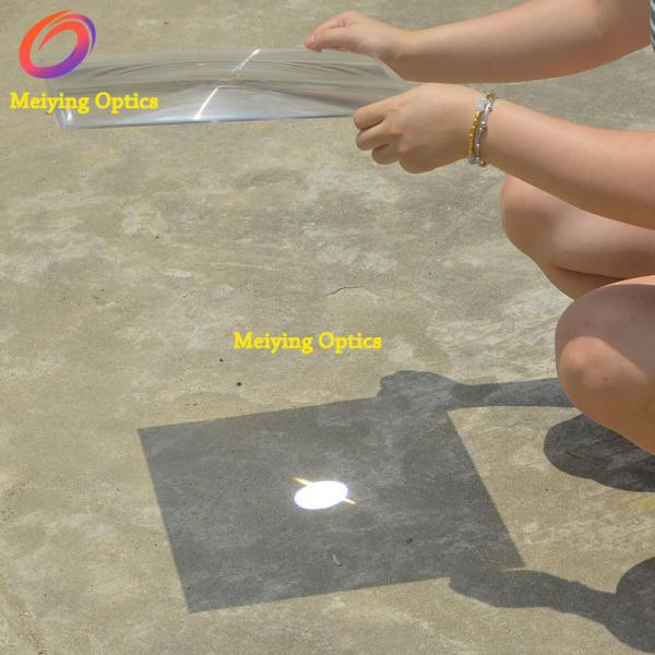 Quality PMMA material square shape 520*520mm spot fresnel lens,solar fresnel lens,big fresnel lens for solar concentrator for sale