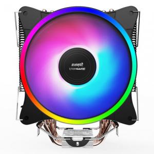 Wholesale RGB CPU Cooler High air flow  tower type CPU Cooler with 4 Heat Pipes for intel AMD from china suppliers