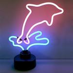 Neon table sculpture -