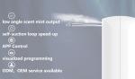 ODM Bathroom Portable Fragrance Diffuser Disinfection Electrostatic