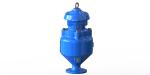 Blue Spill Free Safety Release Valve , Rubber O Ring Water Regulator Valve