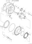 195-27-00801 195-27-00811 Excavator Final Drive For Komatsu Bulldozer D375A-8