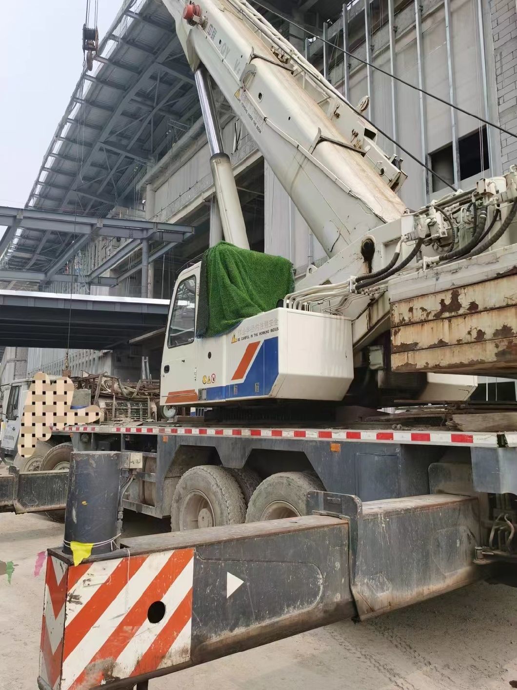2014 Zoomlion 80V 80t Used Mobile Crane Truck Crane Hydraulic Crane Lifting Equipments