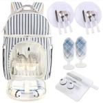 2 In 1 Lightweight Insulated Waterproof Leak Proof Lunch Backpack Camping Beach