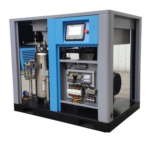 11kw/15hp 8bar 10bar water lubrication oil free screw air compressor for medical