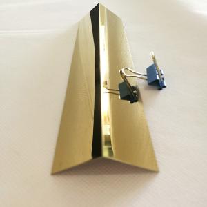 Wholesale Gold 316 304 stainless tile edge trim finishing in mirror finish from china suppliers