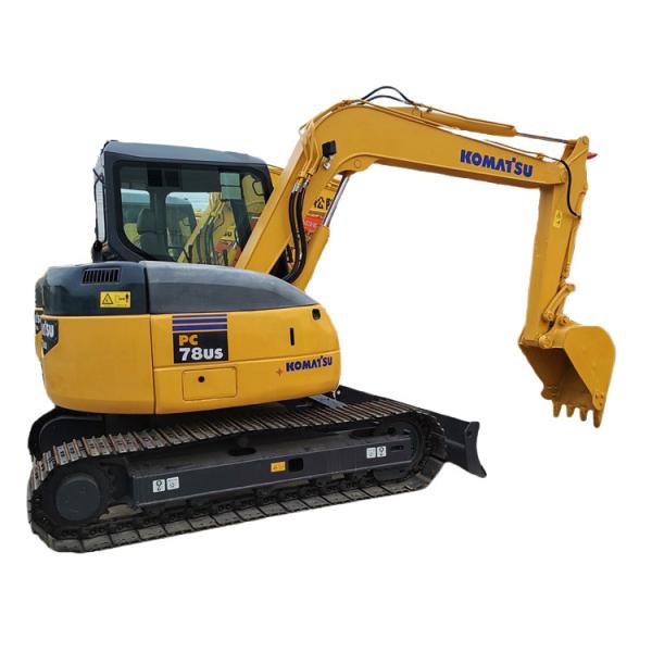 Komatsu PC78 Excavator with Original Hydraulic Valve and 7TON Operating Weight